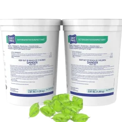 Detergent/Disinfectant, Original Scent, .5 oz. Packets, 90/Tub, 2 Tubs/Carton (DVO5412135)<Easy Paks Sale