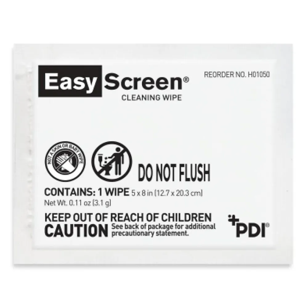 Cleaning Wipes, 50/Pack, 10 Packs/Carton (H01050CT)<Easy Screen