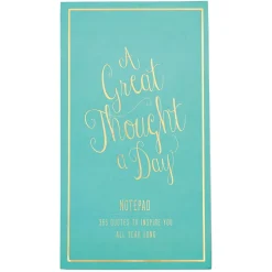 Notepads|Eccolo A Great Thought A Day 365 Notepad, 6" x 8", 365 Sheets (T609A-ST)