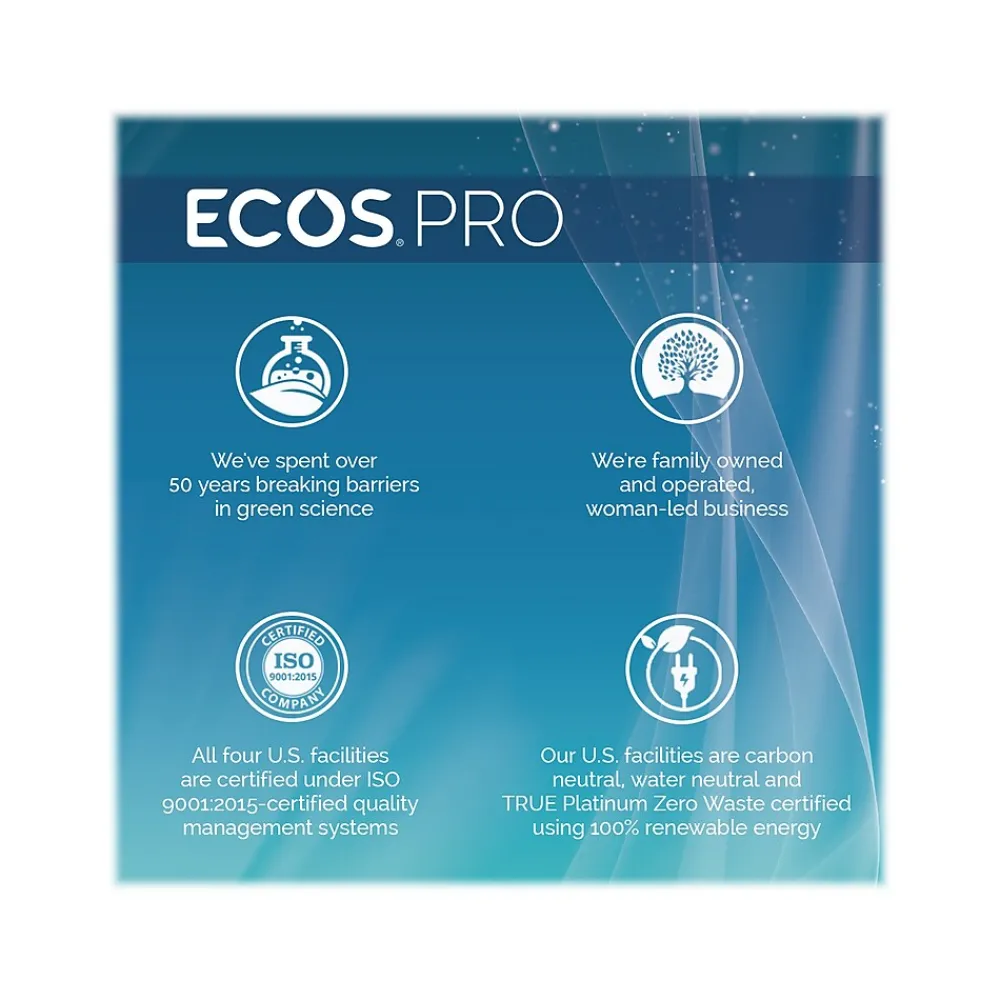 Dishmate Liquid Dish Soap, Unscented, 128 oz. (PL9721/04)<ECOS PRO Best