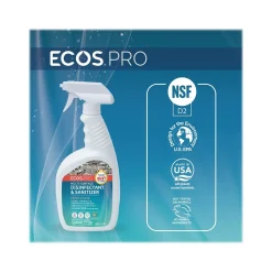 Multi-Purpose Disinfectant & Sanitizer, Fresh Citrus Scent, 32 Fl. Oz. (PL9635/06)<ECOS PRO New
