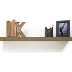 Shelving*Eden Grove MDF Mounted Shelf, 60", Gray Oak (9602044E)