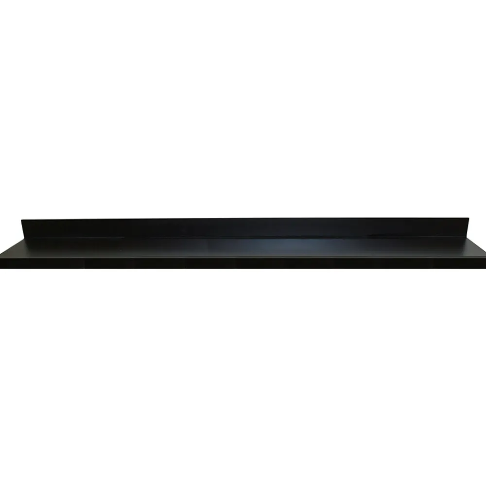Shelving*Eden Grove MDF Wall Mounted Shelf, 48", Black (9602060E)