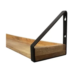 Shelving*Eden Grove Shelving Wood Mounted Ledge, 24", Walnut (9602108E)