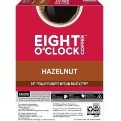 Eight O'Clock Hazelnut Coffee Keurig® K-Cup® Pods, Medium Roast, 24/Box (6406)