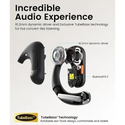 Hot EKSATelecom S30 Bluetooth On-Ear Headset, Black (T-QM01-01)