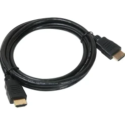 Electronic Master EMHD1212 12 ft. High Speed HDMI Cable with Ethernet, Black