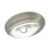 Elkay Asana Stainless Steel 18" x 14" x 6", Single Bowl Undermount Bathroom Sink (ELUH1511)