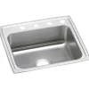 Elkay Celebrity Stainless Steel 22" x 19-1/2" x 7-1/8", Single Bowl Top Mount Sink (PSR22193)