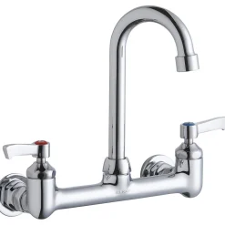 Elkay Commercial Handwash Sink Kit, Stainless Steel, Single Bowl, Wall Hung, Buffed Satin (CHS1716C)