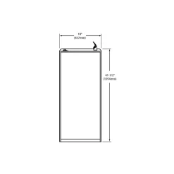 Elkay Cooler Floor Mount Non-Filtered 8 GPH Light Gray Granite (EFA8L1Z)