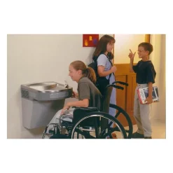 Elkay Cooler Wall Mount ADA Non-Filtered, 8 GPH Light Gray Granite (EZS8L)