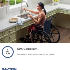 Elkay Dayton Bar Sink, Stainless Steel, Single Bowl, Top Mount, Satin (D117191)