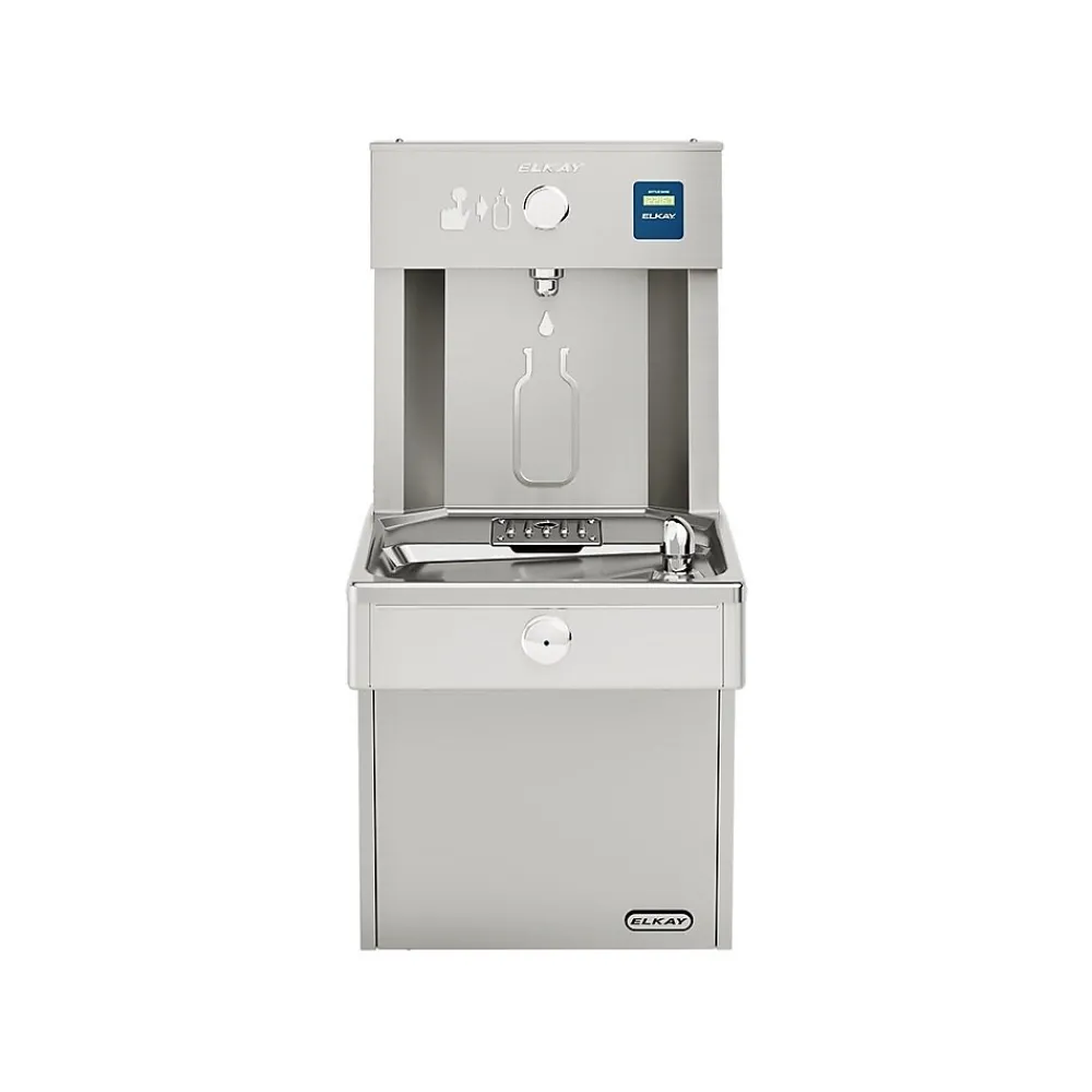 Elkay EZH2O Bottle Filling Station with Single Cooler, Stainless Steel (VRCDWSK)