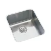 Elkay Lustertone Classic Single-Bowl Undermount Sink w/Perfect Drain, 18.5" x 18.5" x 6.88", Stainless Steel, Lustrous Satin