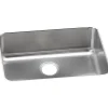 Elkay Lustertone Stainless Steel 25-1/2" x 19-1/4" x 8", Single Bowl Undermount Sink (ELUH2317)