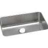 Elkay Lustertone Stainless Steel 26-1/2" x 18-1/2" x 8", Single Bowl Undermount Sink (ELUH2416)