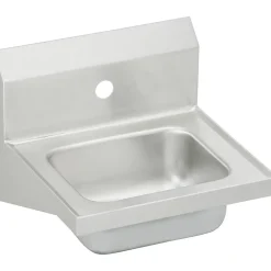 Elkay Single Bowl Wall Hung Handwash Sink, Stainless Steel (CHS17161)