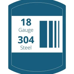 Elkay Stainless Steel 16-3/8