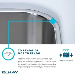 Elkay Stainless Steel 16-3/8