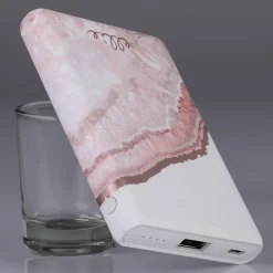 ELLIE ROSE 5,000 mAh Power Bank, Rose Gold Agate (PB-0034)<Ellie Los Angeles Clearance