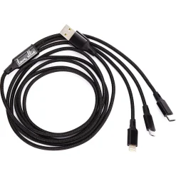 ELLIE ROSE 3-in-1 Charging Cable, 6 Feet (3CBL-0047)<Ellie Los Angeles Online