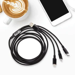 ELLIE ROSE 3-in-1 Charging Cable, 6 Feet (3CBL-0047)<Ellie Los Angeles Online