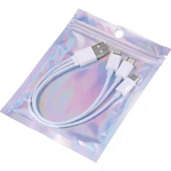 ELLIE ROSE 3-in-1 USB Charging Cable, Lightning/ USB-C/Micro USB (3CBL-0001)<Ellie Los Angeles Best