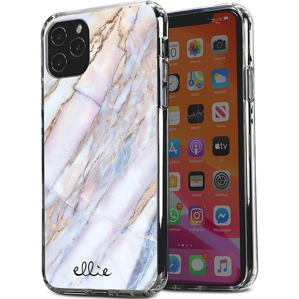 Ellie Los Angeles ELLIE ROSE Phone Case for iPhone 12 Pro Max, Desert Marble (12PROMAX-0048)
