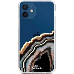 Ellie Los Angeles ELLIE ROSE Phone Case for iPhone 12/12 Pro, Onyx Obsession (12PROU-0001)