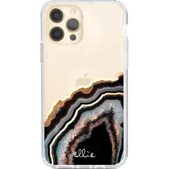 Ellie Los Angeles ELLIE ROSE Phone Case for iPhone 12/12 Pro, Onyx Obsession (12PROU-0001)