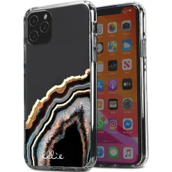 Ellie Los Angeles ELLIE ROSE Phone Case for iPhone 12/12 Pro, Onyx Obsession (12PROU-0001)