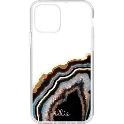 Ellie Los Angeles ELLIE ROSE Phone Case for iPhone 12/12 Pro, Onyx Obsession (12PROU-0001)