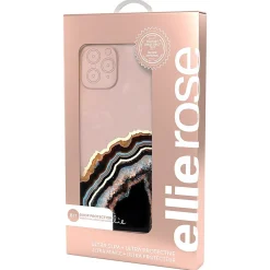 Ellie Los Angeles ELLIE ROSE Phone Case for iPhone 12/12 Pro, Onyx Obsession (12PROU-0001)