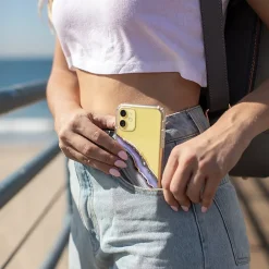 Ellie Los Angeles ELLIE ROSE Phone Case for iPhone 12 Mini, Lavender Agate (12M-0004)