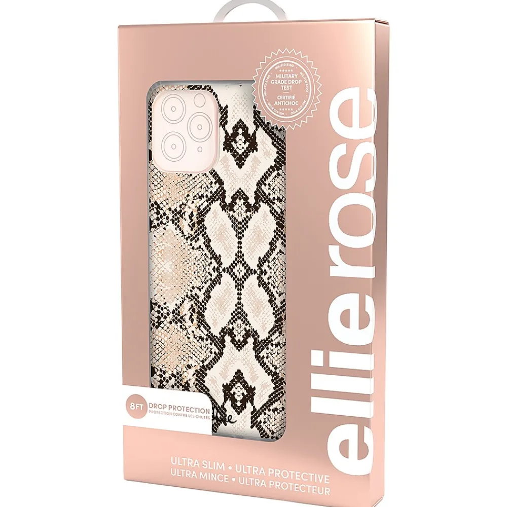 Ellie Los Angeles ELLIE ROSE Phone Case for iPhone 12 Mini, Snakeskin (12M-0005)