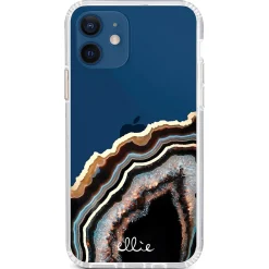 Ellie Los Angeles ELLIE ROSE Phone Case for iPhone 12 Mini, Onyx Obsession (12M-0001)