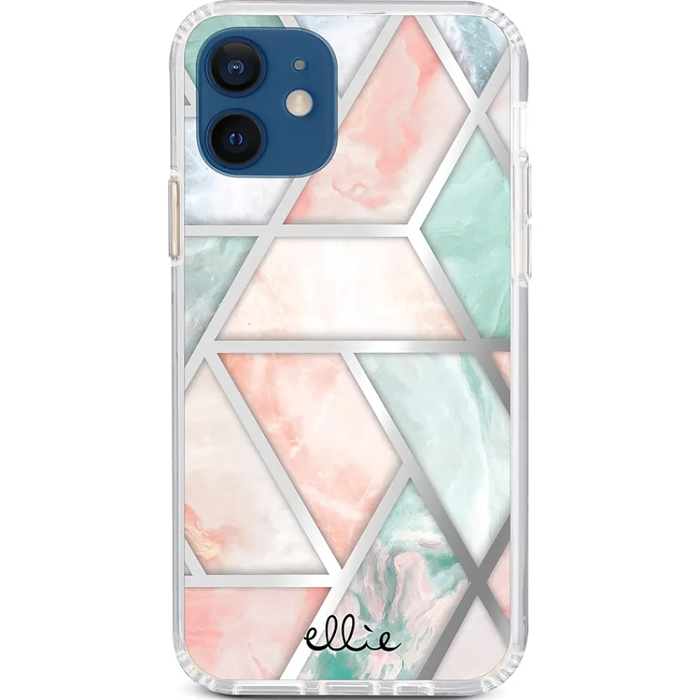Ellie Los Angeles ELLIE ROSE Phone Case for iPhone 12 Mini, Peachy Green (12M-0055)