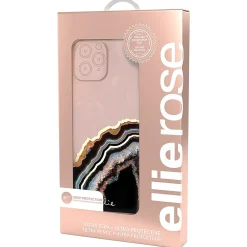 Ellie Los Angeles ELLIE ROSE Phone Case for iPhone 12 Pro Max, Onyx Obsession (12PROMAX-0001)