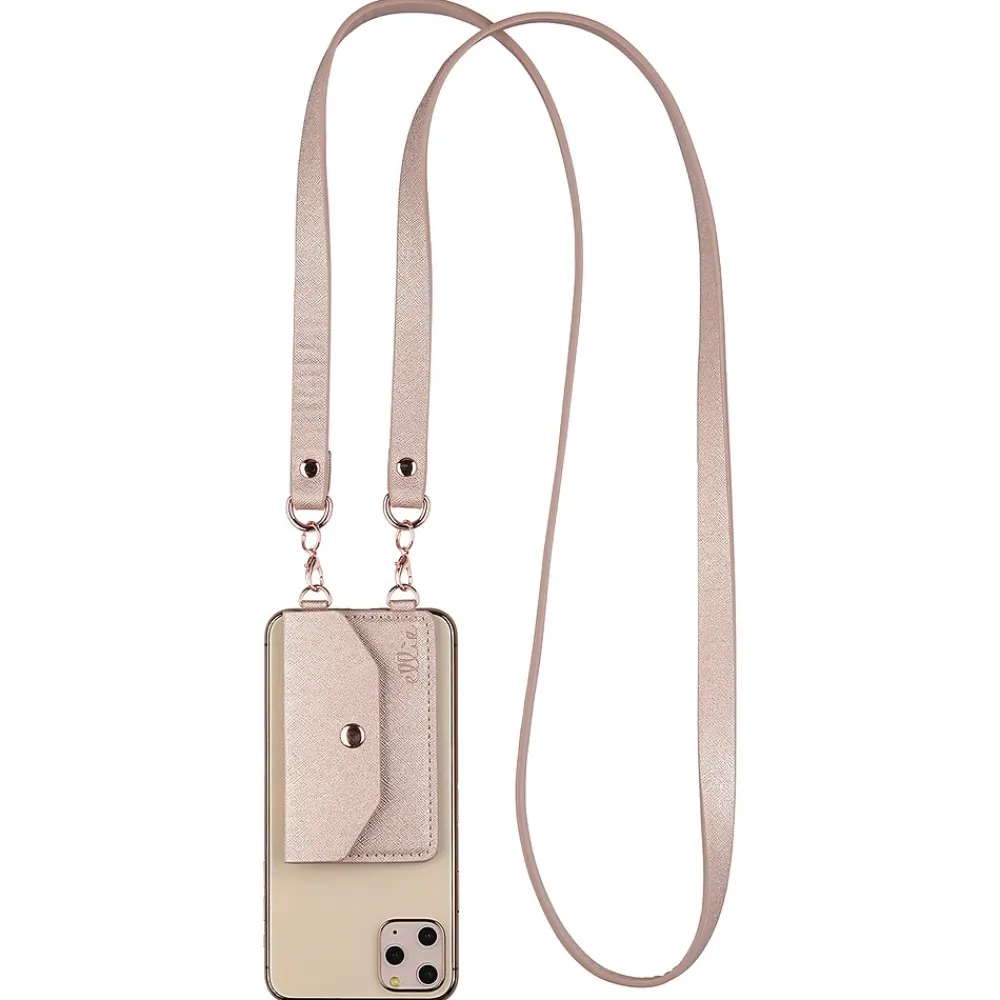 Ellie Los Angeles ELLIE ROSE Smartphone Pocket Attachment with Strap, Rose Gold (CB-0002)
