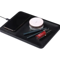 Ellie Los Angeles ELLIE ROSE 10-Watt Qi Wireless Charging Tray, Black (WCT-0047)