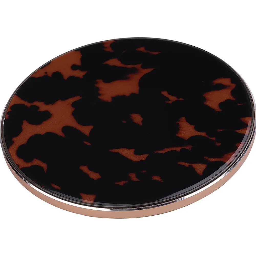Ellie Los Angeles ELLIE ROSE Wireless Charging Pad, Tortoiseshell (WC-0038)