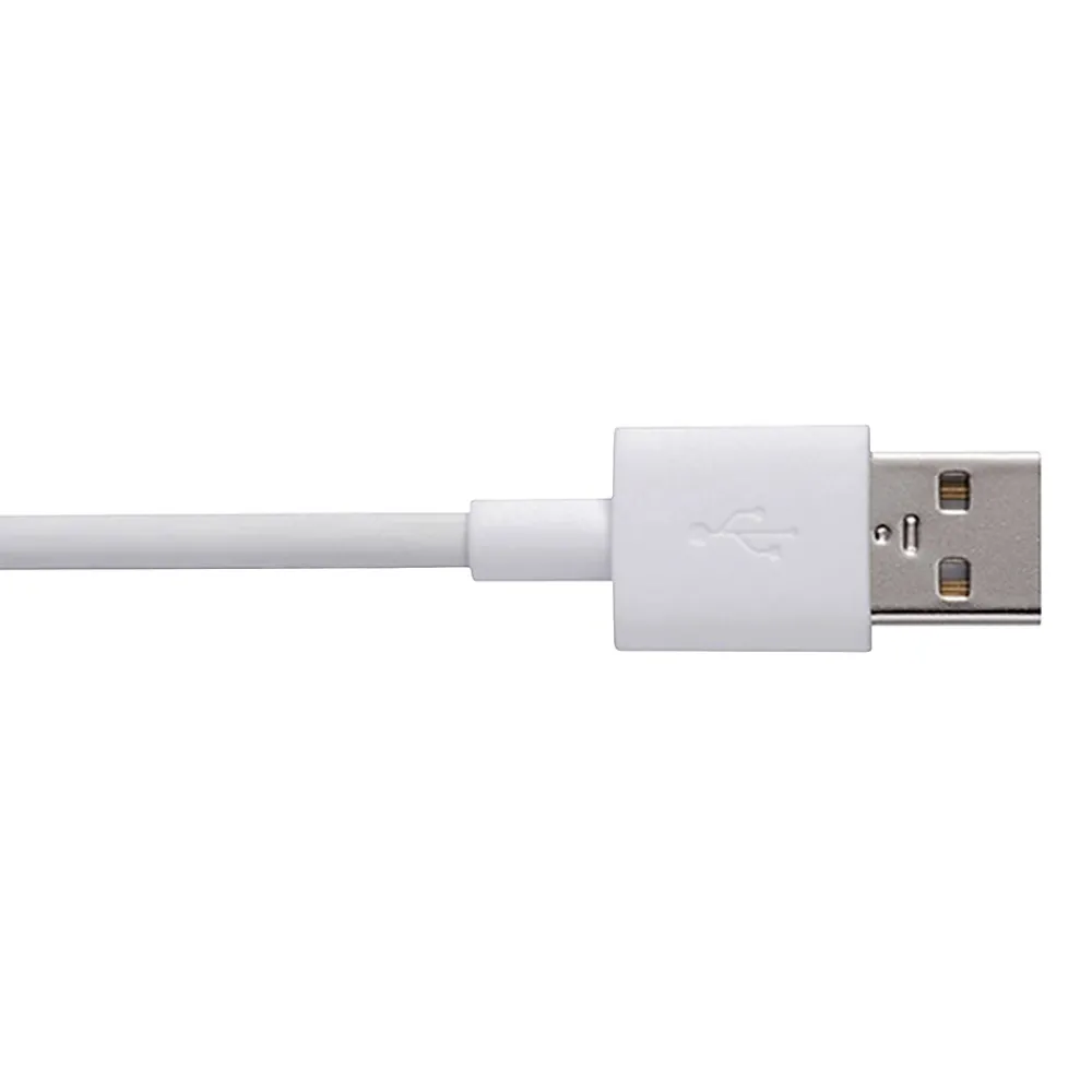 Charge and Sync 2-in-1 Lightning and Micro USB to USB-A Cable, 3 ft., White, (ELD320)<Ematic