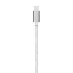Charge and Sync USB-A to USB-C Cable, 3 ft., White, (EUSBCWH)<Ematic Hot