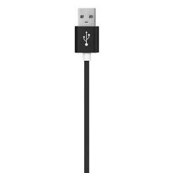 Charge and Sync USB-C 2.0 to USB-A Cable, 6 ft., Black, (EUTC601BL)<Ematic Best