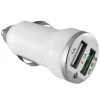 2-Port USB-A Car Charger, 2.1-Amp, White, (ECC08WH)<Ematic Clearance