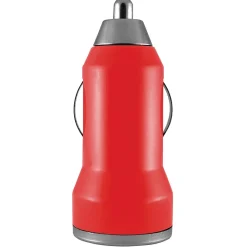 Ematic 2-Port USB-A Car Charger, 2.1-Amp, Red, (ECC08RD)