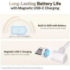 Enabot ROLA Mini Companion Robot, Black (ROLA Mini)