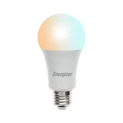 Energizer Connect Smart LED Bulb, Multi-White and Multi-Color, A19 (EAC2-1003-RGB)
