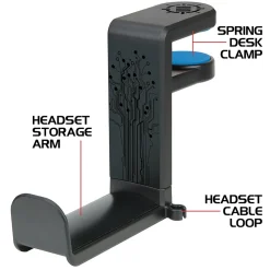 Discount Enhance ENUNHPM100BKEW Gaming Headphone Mount, Black